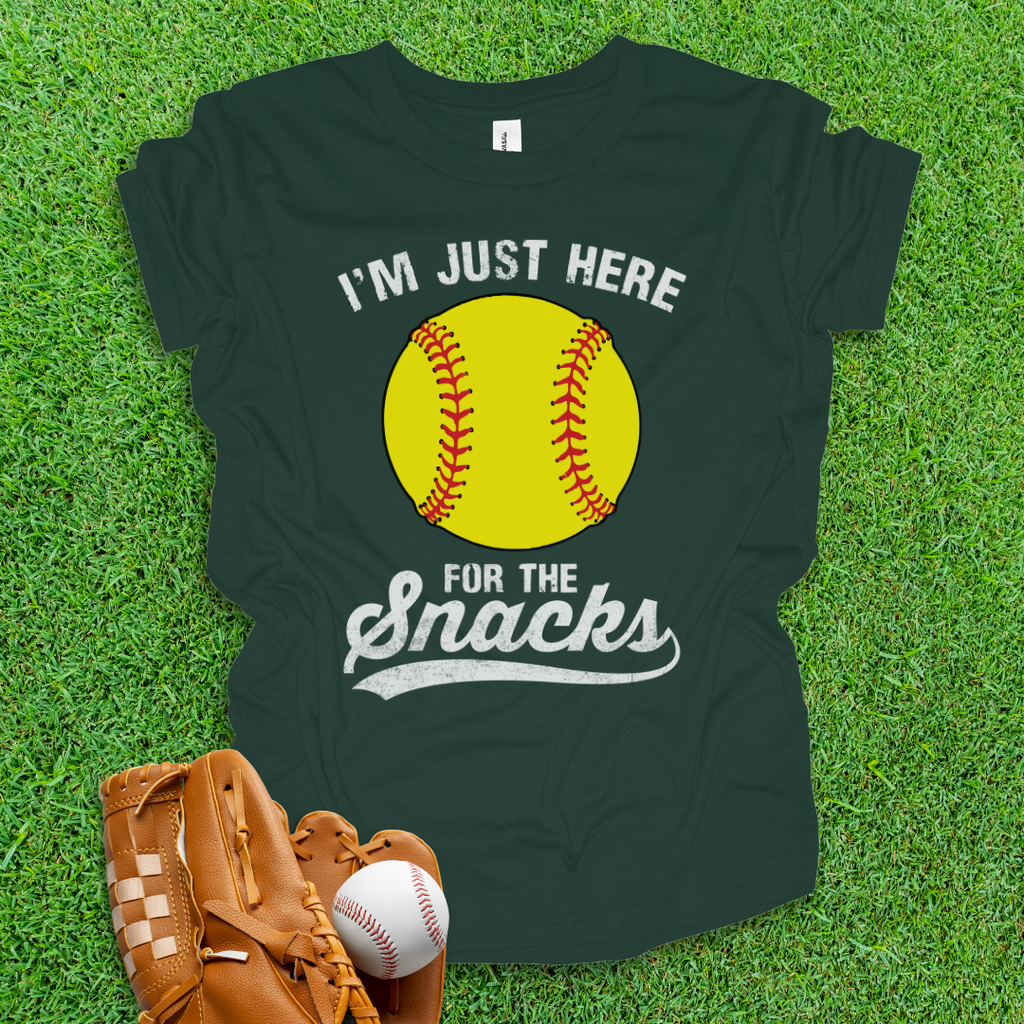 Snacks Softball Youth Shirt
