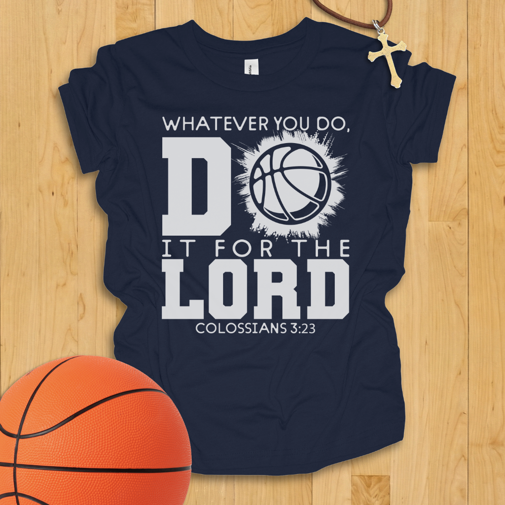 Do It For The Lord Basketball Youth Shirt