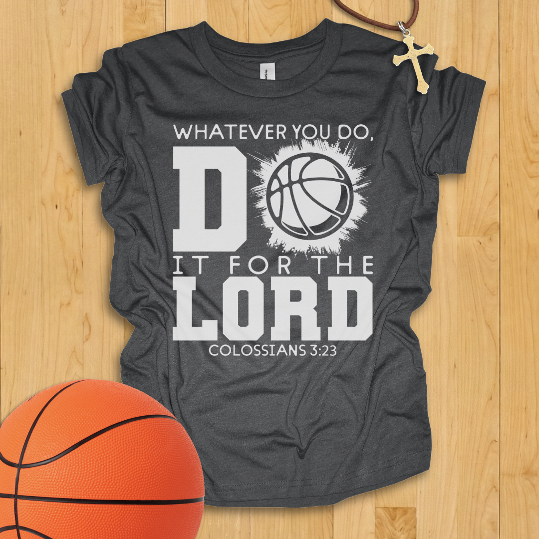 Do It For The Lord Basketball Youth Shirt