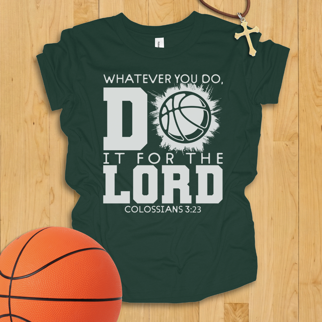Do It For The Lord Basketball Youth Shirt