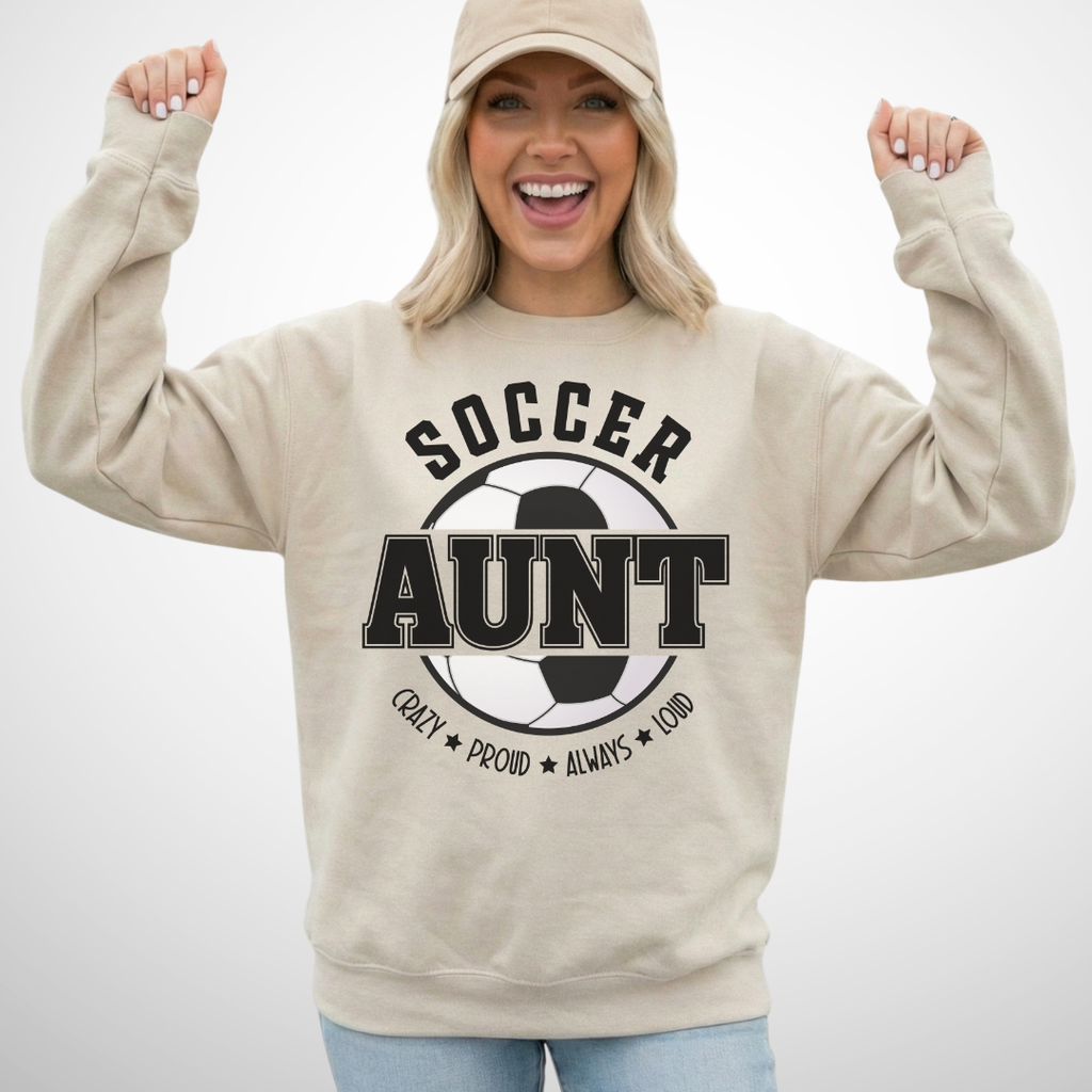 Soccer Aunt Sweatshirt