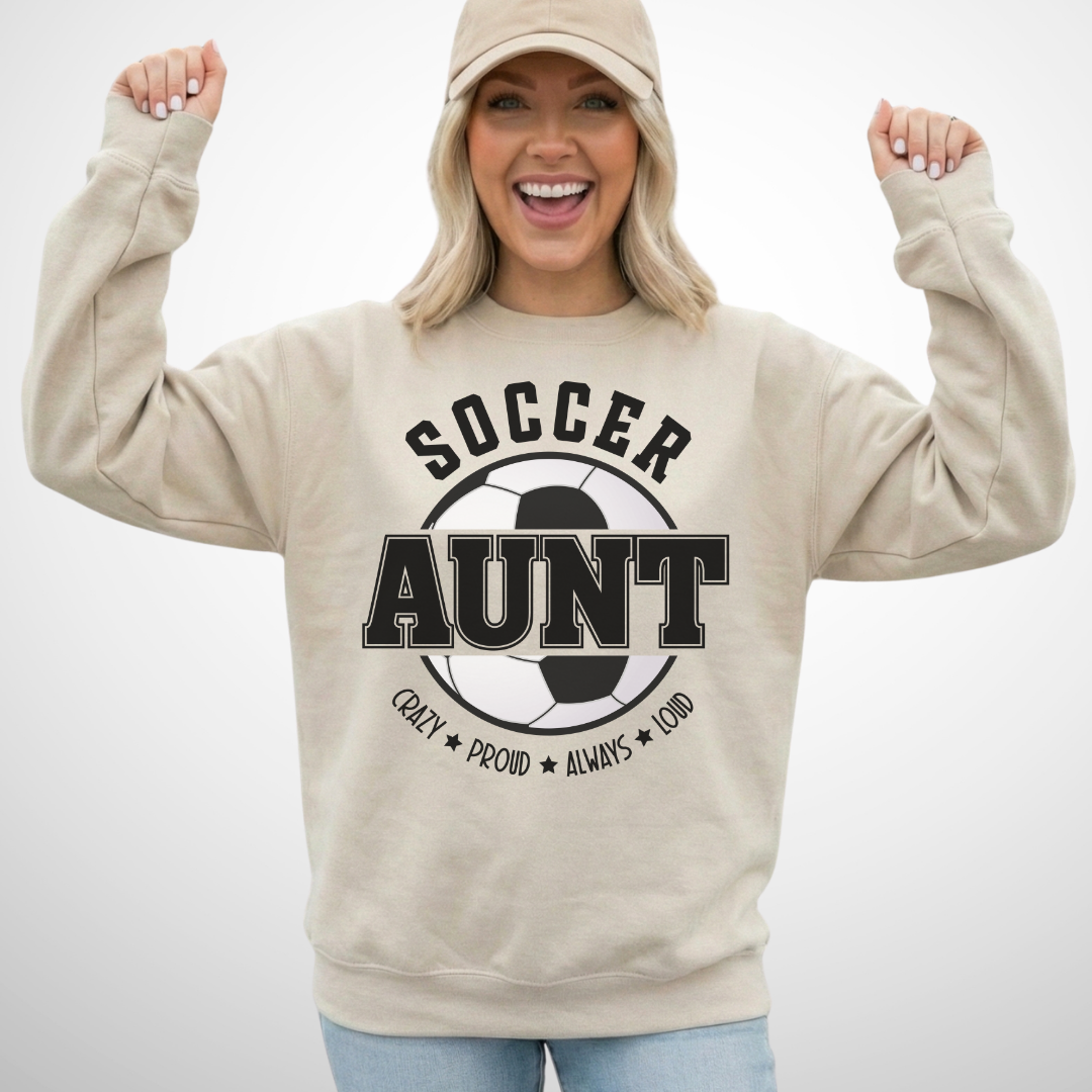 Soccer Aunt Sweatshirt