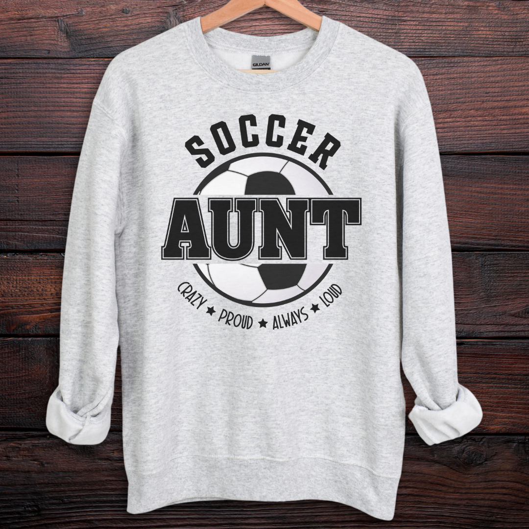 Soccer Aunt Sweatshirt