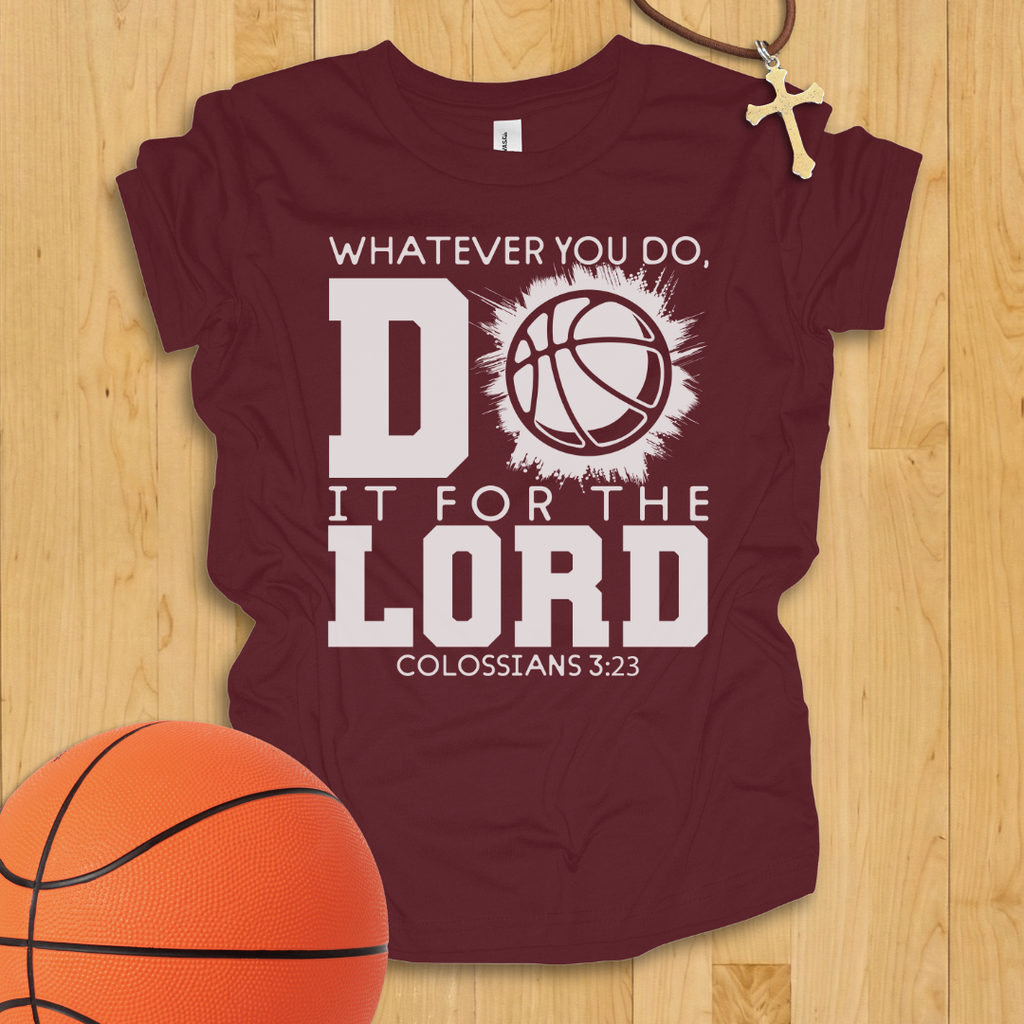 Do It For The Lord Basketball Youth Shirt