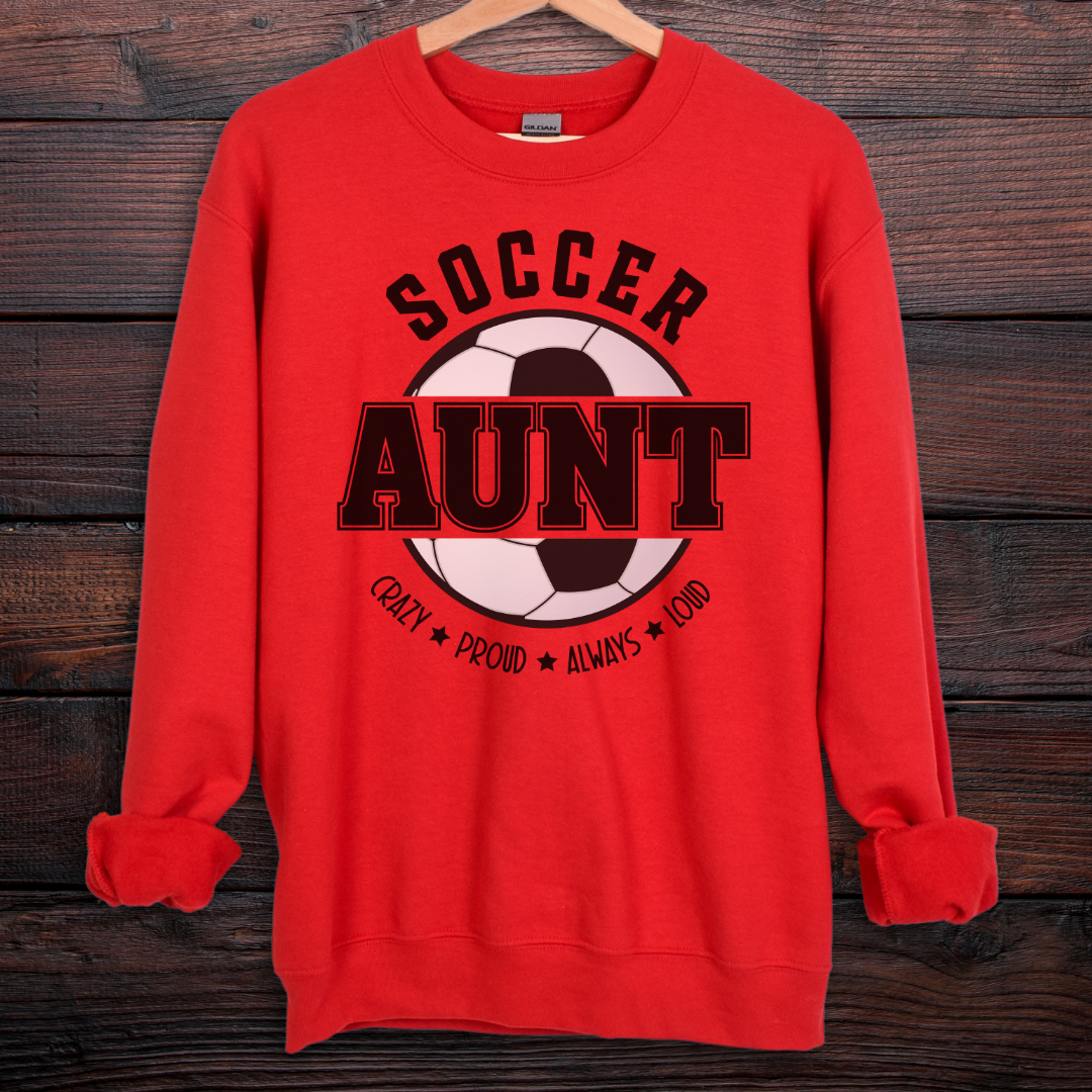 Soccer Aunt Sweatshirt
