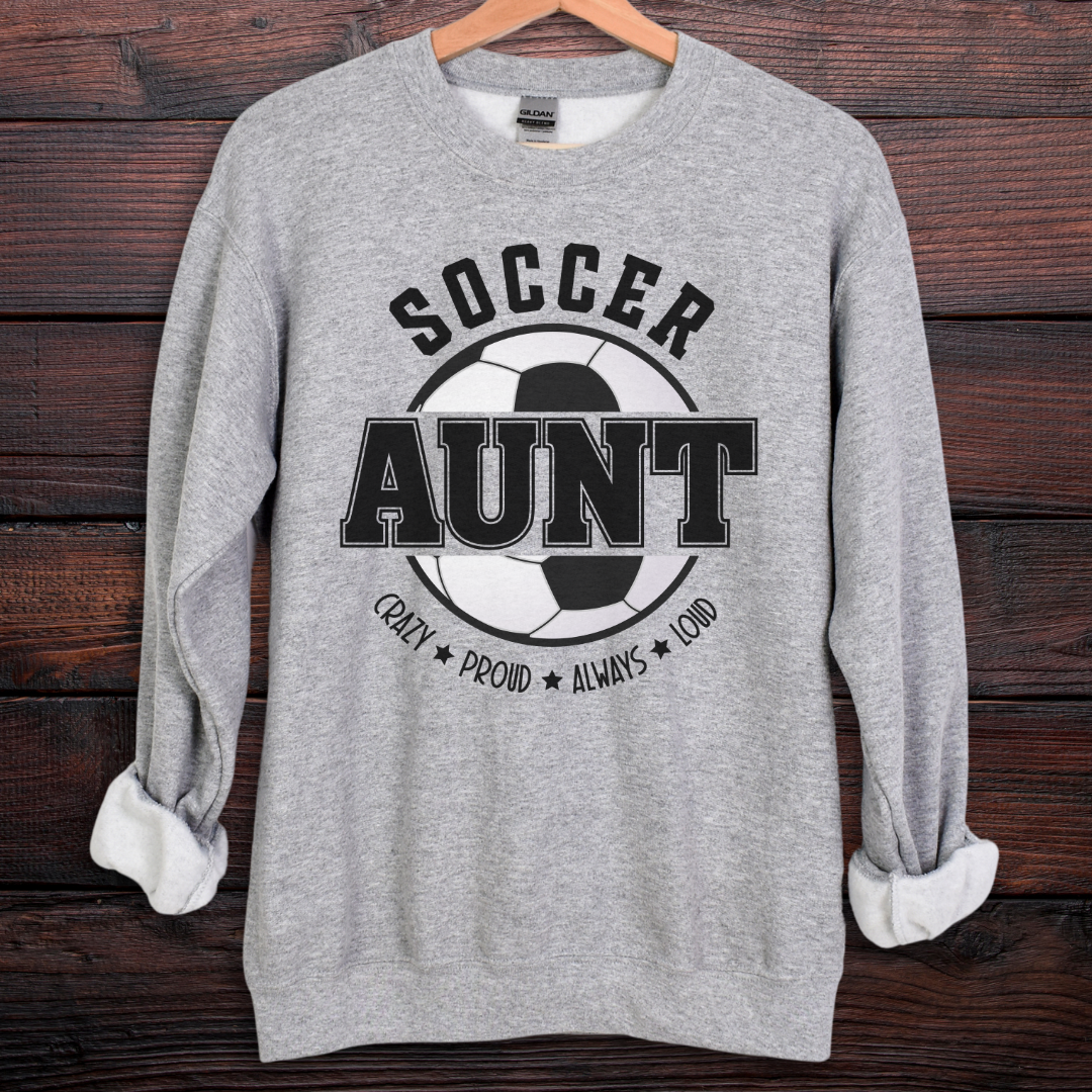 Soccer Aunt Sweatshirt