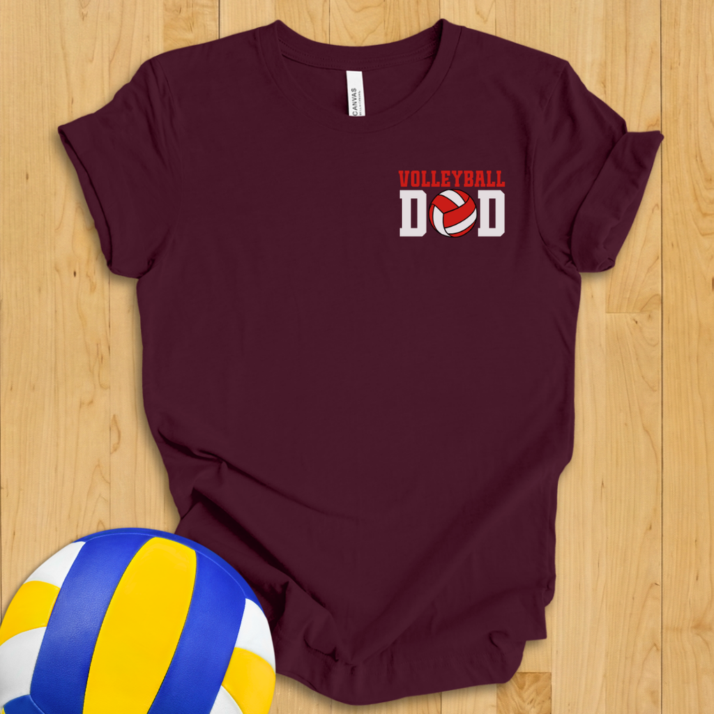 Volleyball Dad USA T-Shirt