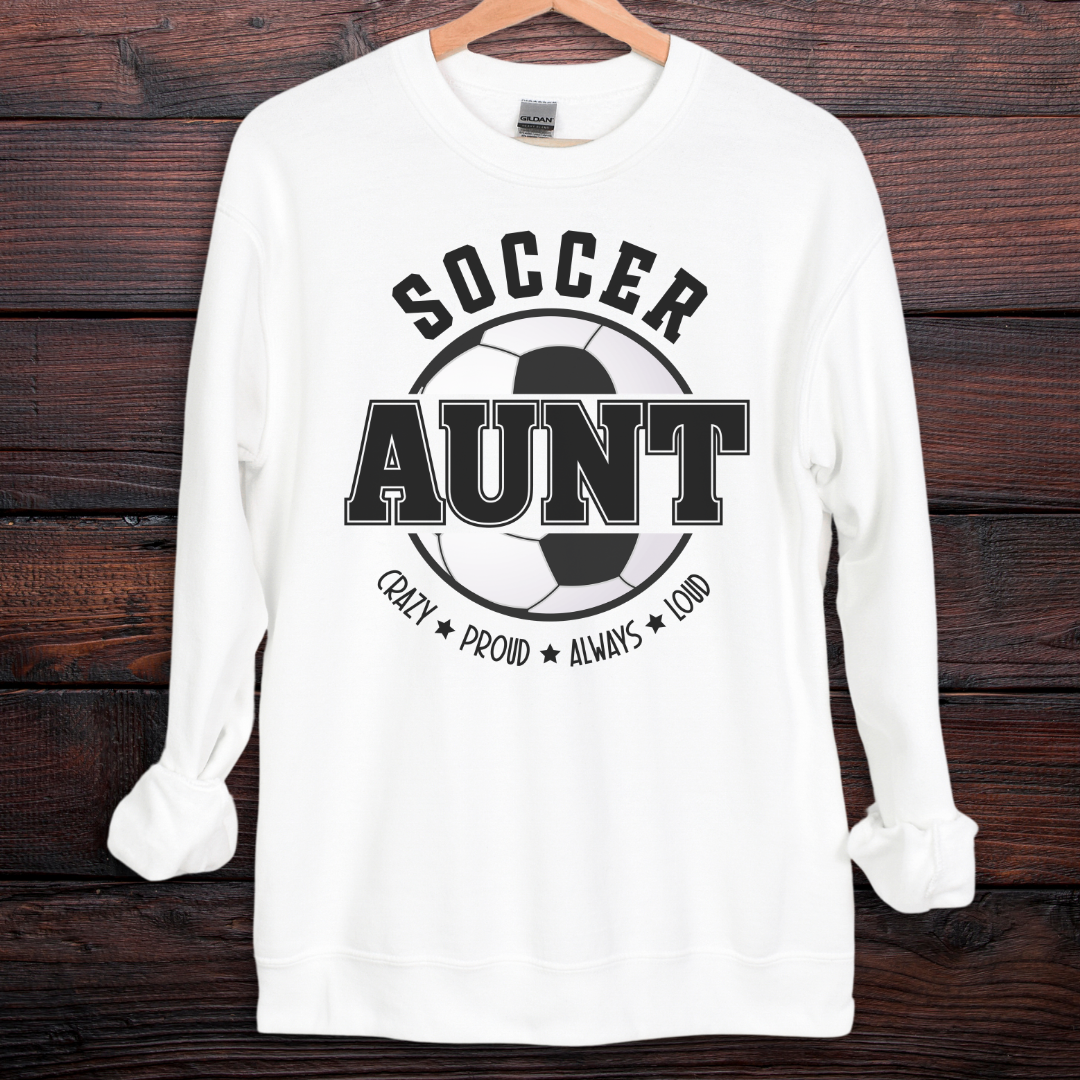 Soccer Aunt Sweatshirt