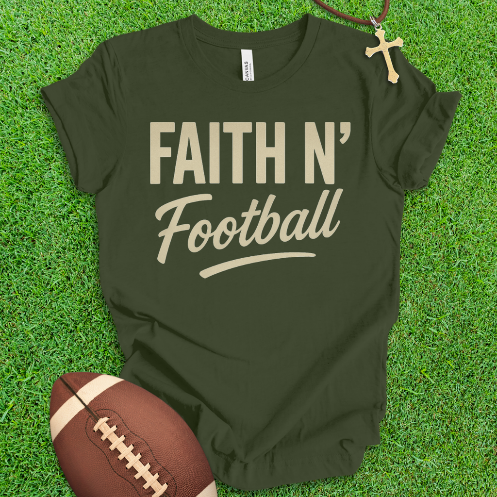 Faith N' Football T-Shirt