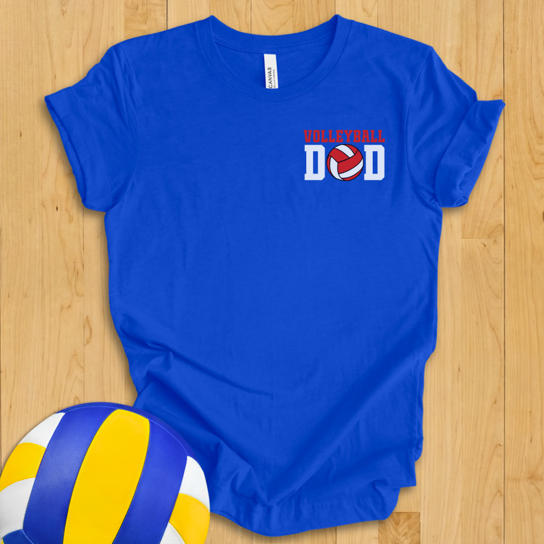 Volleyball Dad USA T-Shirt