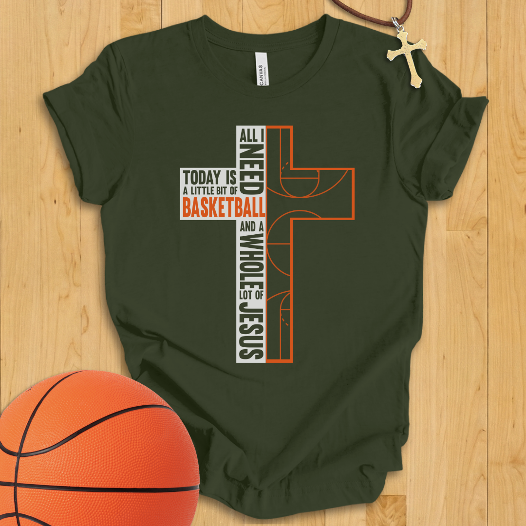 Basketball and Jesus T-Shirt