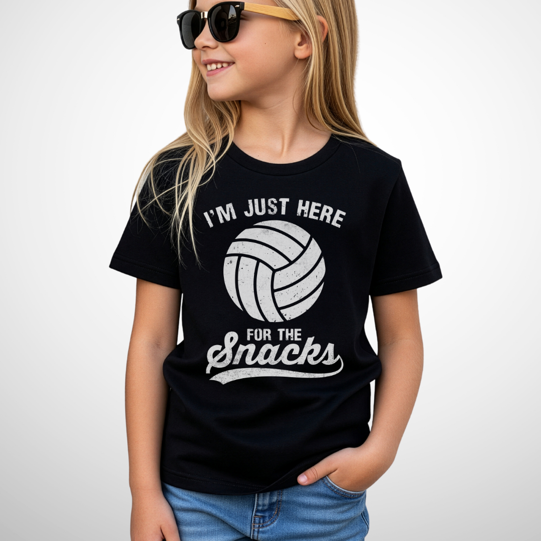 Snacks Volleyball Youth Shirt