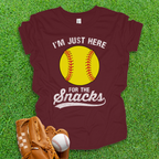 Snacks Softball Youth Shirt