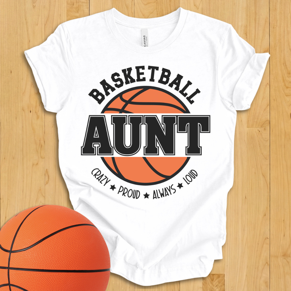 Basketball Aunt T-Shirt