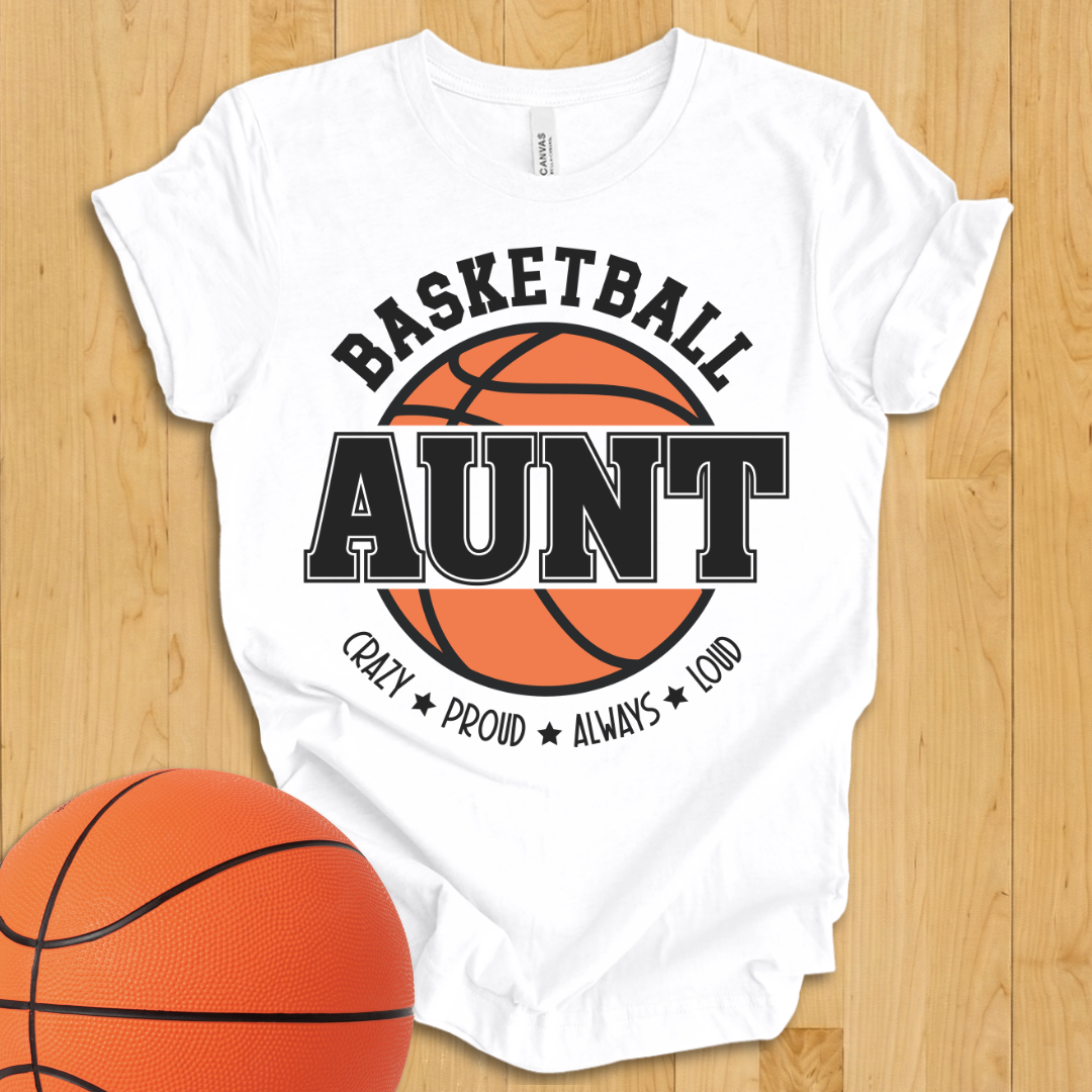 Basketball Aunt T-Shirt