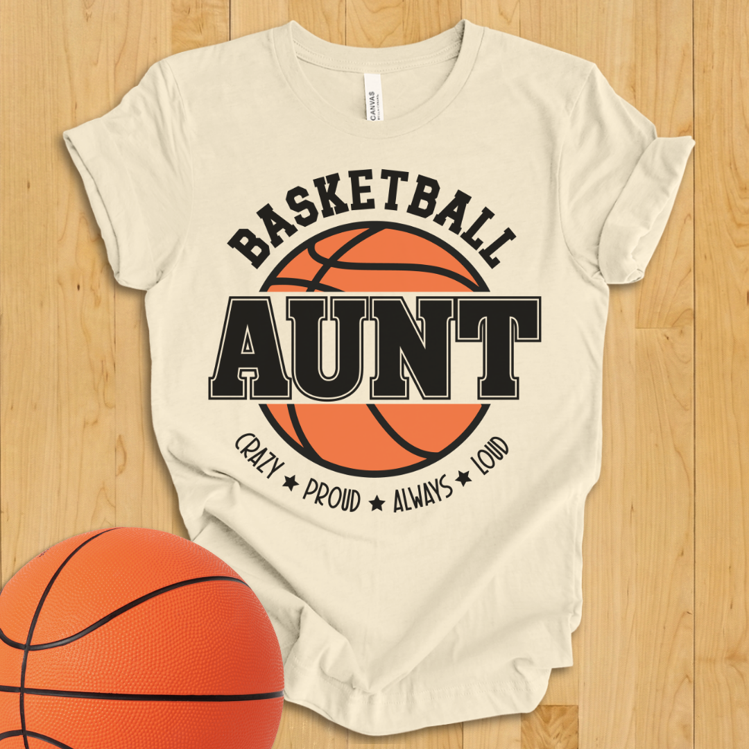 Basketball Aunt T-Shirt