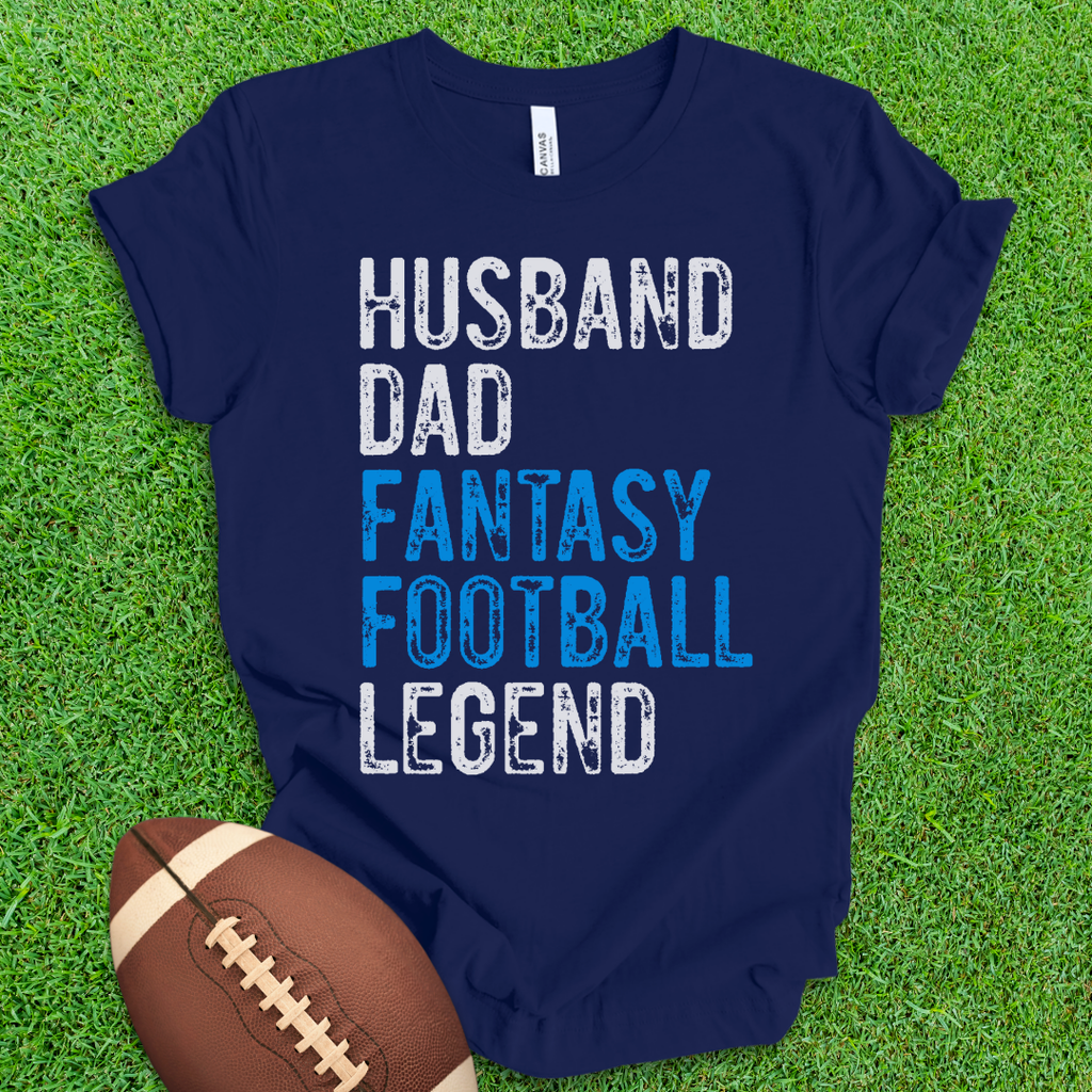 Dad Fantasy Football Legend T-Shirt