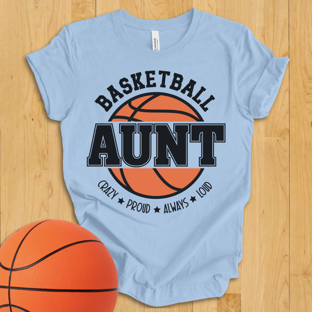 Basketball Aunt T-Shirt