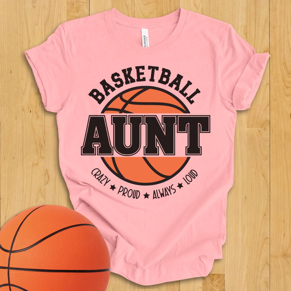 Basketball Aunt T-Shirt