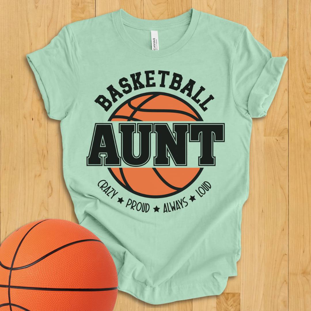 Basketball Aunt T-Shirt