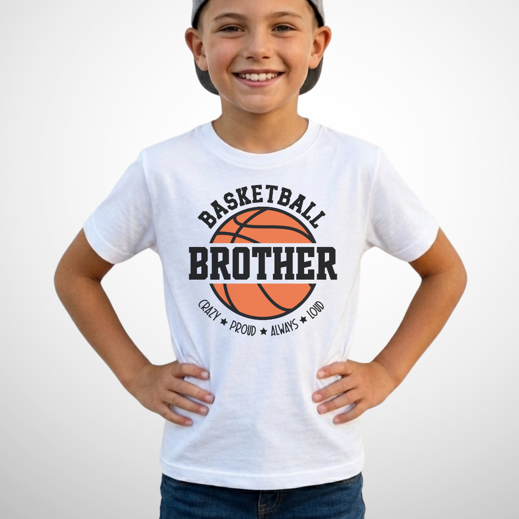 Basketball Brother Youth Shirt