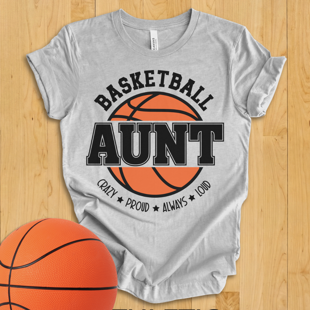 Basketball Aunt T-Shirt