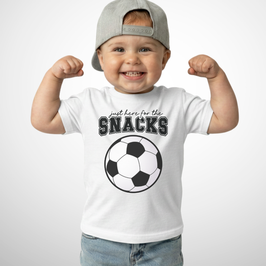 Snacks Soccer Toddler Shirt