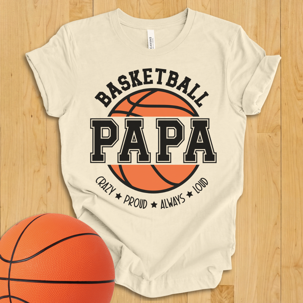 Basketball Papa T-Shirt