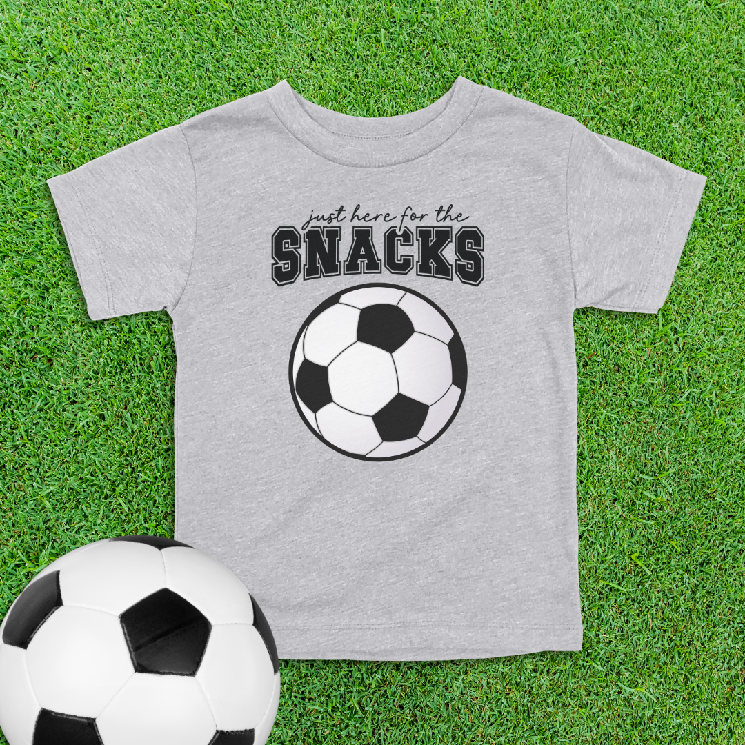 Snacks Soccer Toddler Shirt