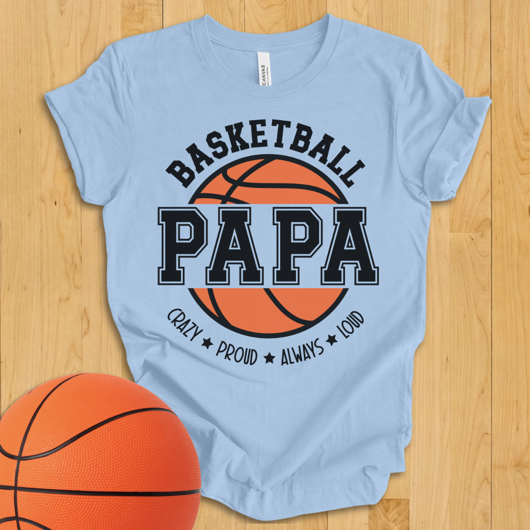 Basketball Papa T-Shirt