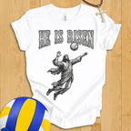 He Is Risen Volleyball T-Shirt
