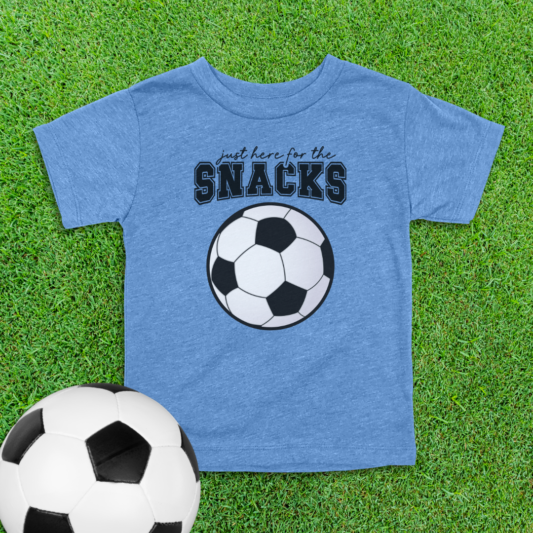 Snacks Soccer Toddler Shirt