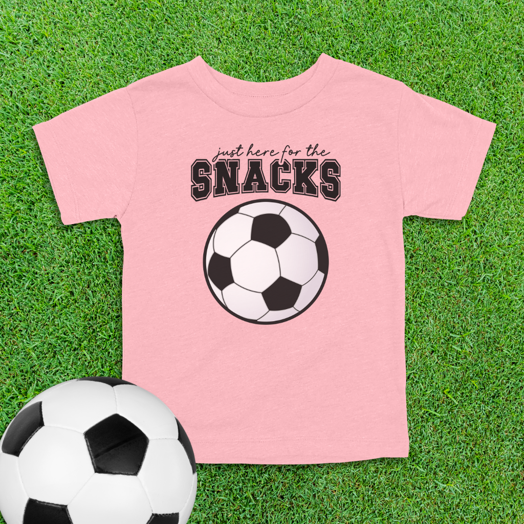 Snacks Soccer Toddler Shirt