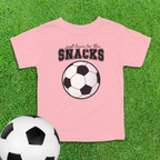 Snacks Soccer Toddler Shirt