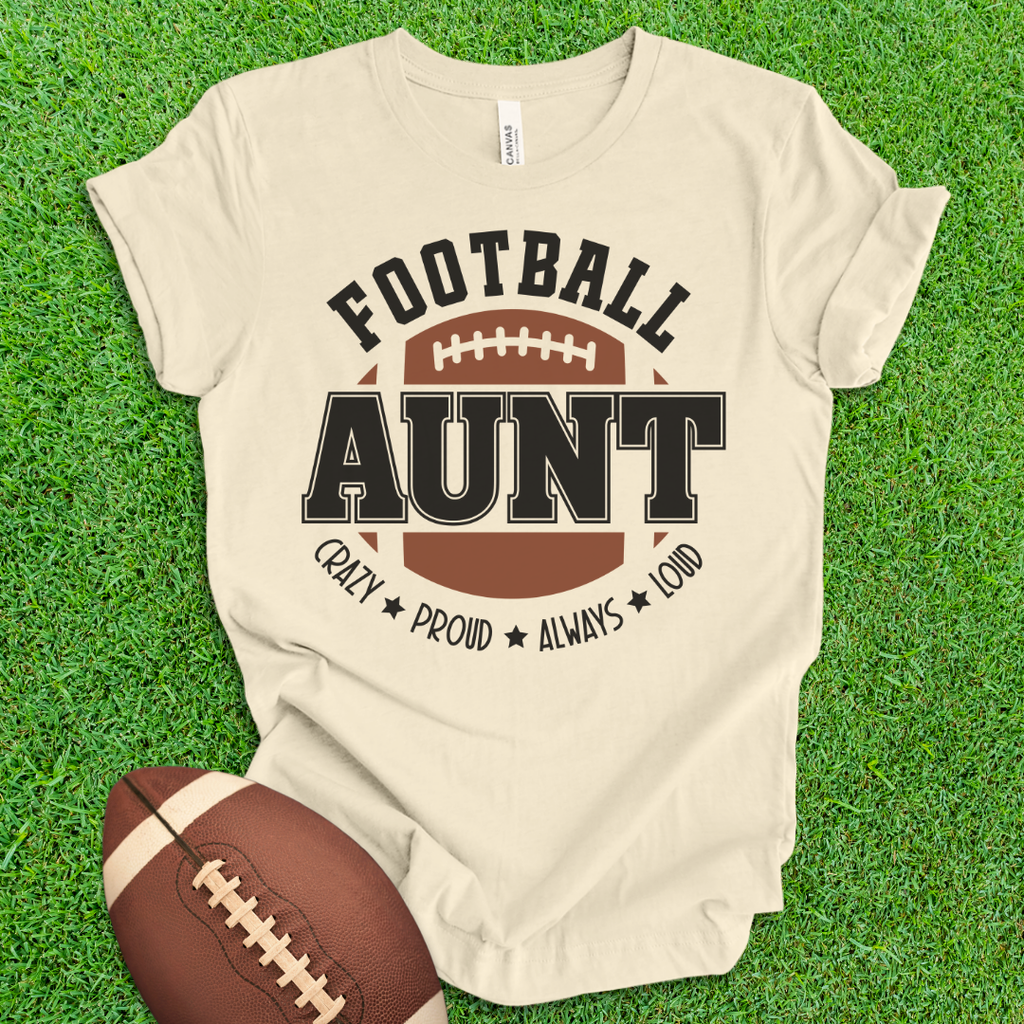 Football Aunt T-Shirt