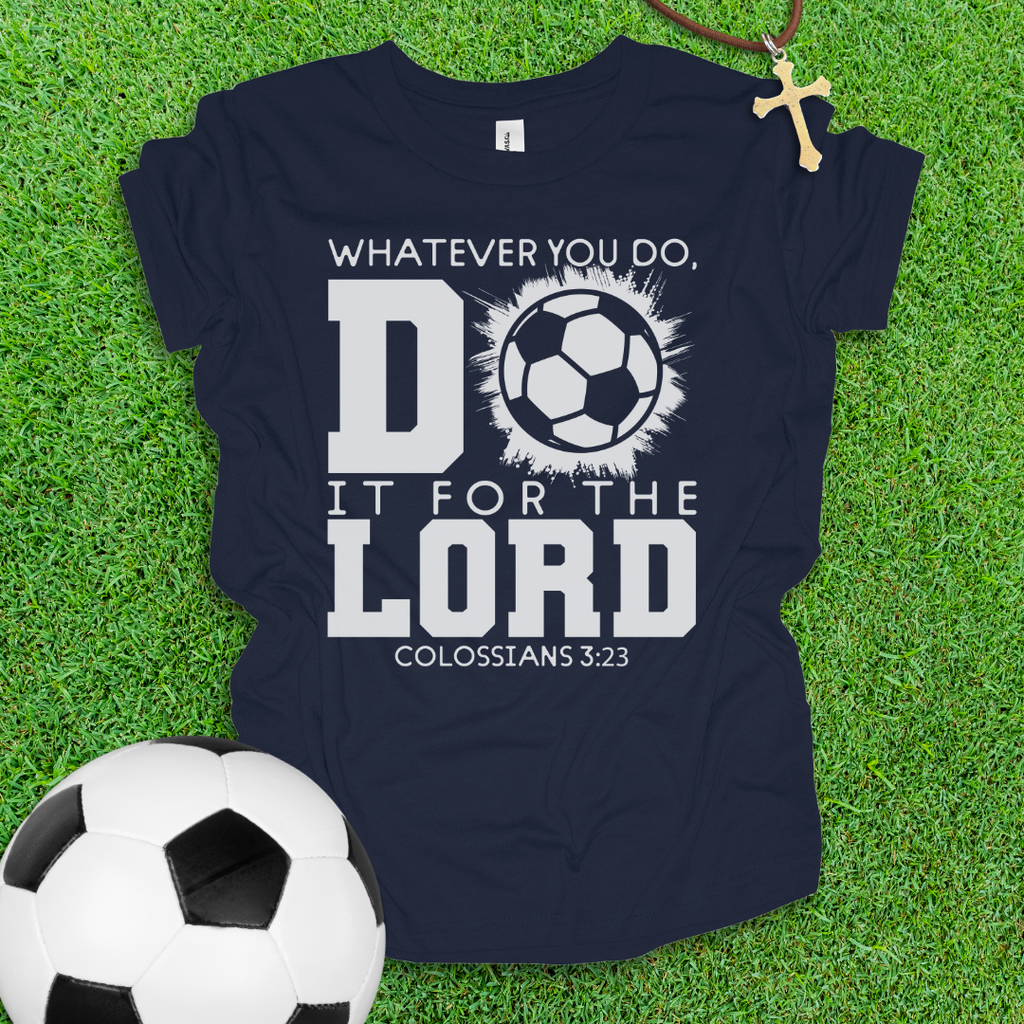 For The Lord Soccer Youth Shirt