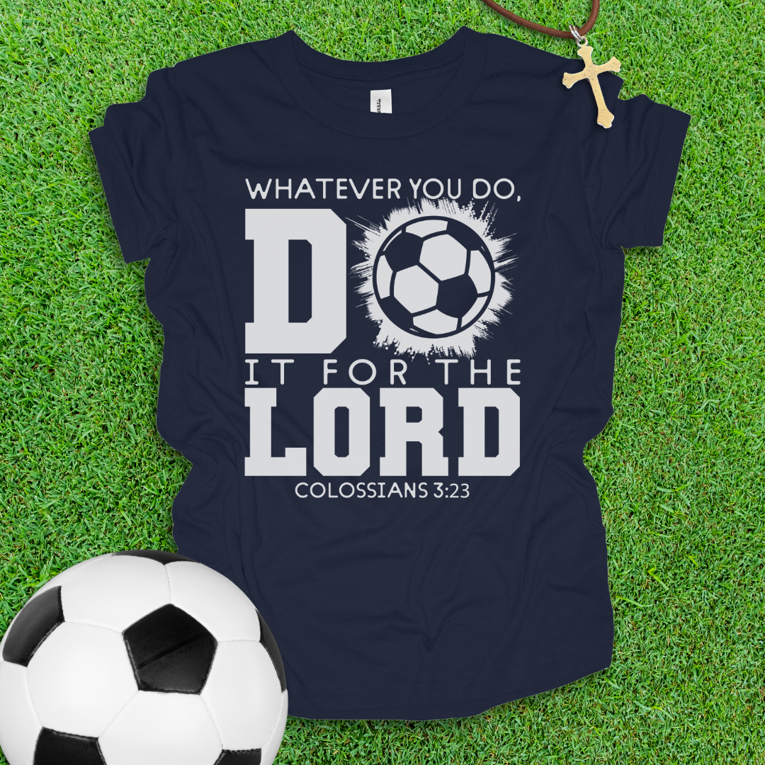 For The Lord Soccer Youth Shirt
