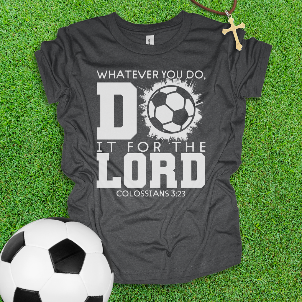 For The Lord Soccer Youth Shirt