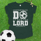 For The Lord Soccer Youth Shirt