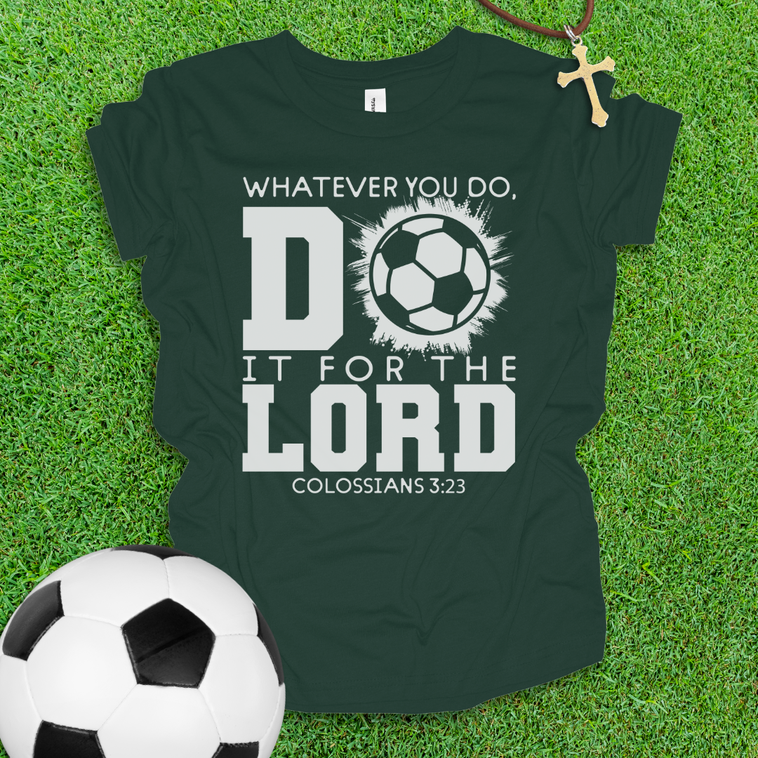 For The Lord Soccer Youth Shirt