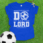 For The Lord Soccer Youth Shirt
