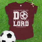 For The Lord Soccer Youth Shirt