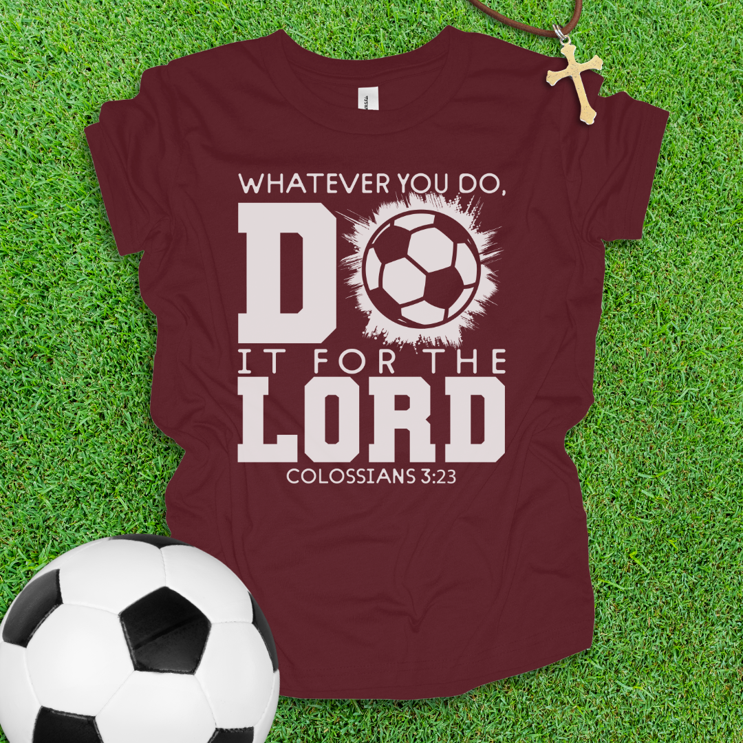 For The Lord Soccer Youth Shirt