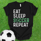 Eat Sleep Soccer Repeat T-Shirt