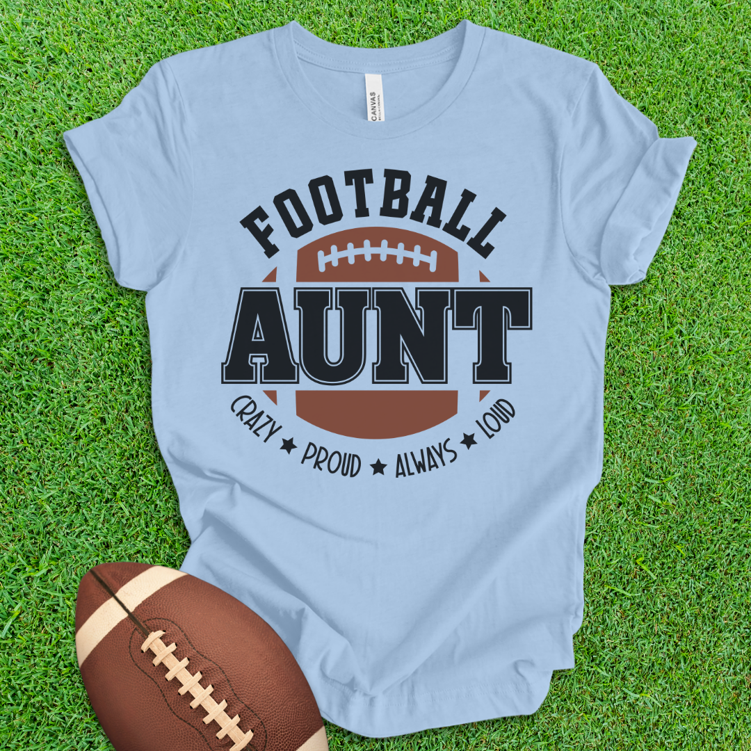 Football Aunt T-Shirt