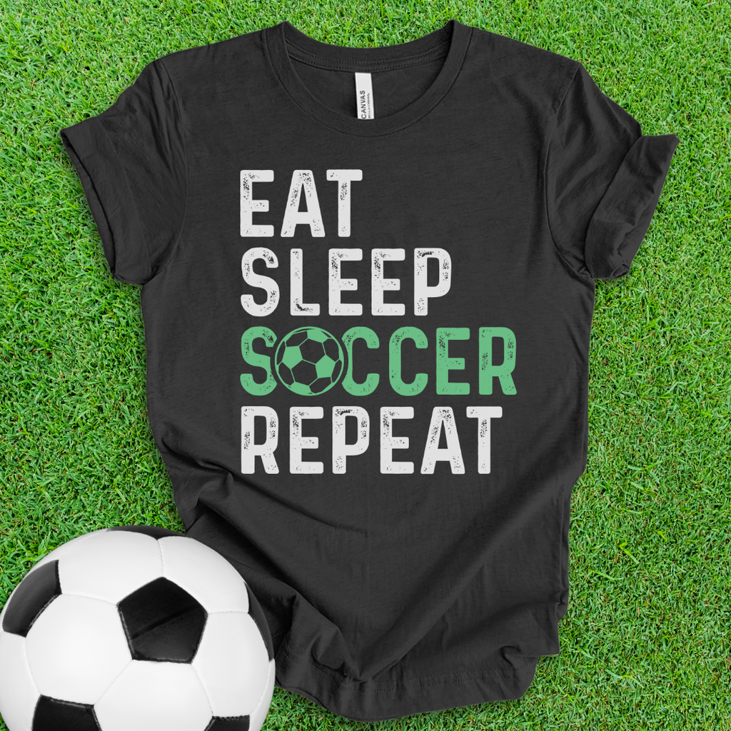 Eat Sleep Soccer Repeat T-Shirt