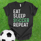 Eat Sleep Soccer Repeat T-Shirt