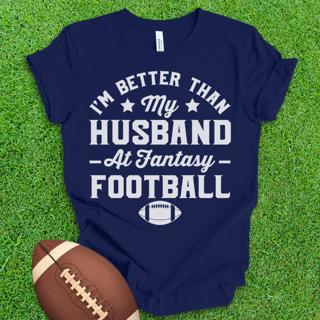 Husband Fantasy Football T-Shirt