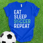 Eat Sleep Soccer Repeat T-Shirt