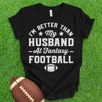 Husband Fantasy Football T-Shirt